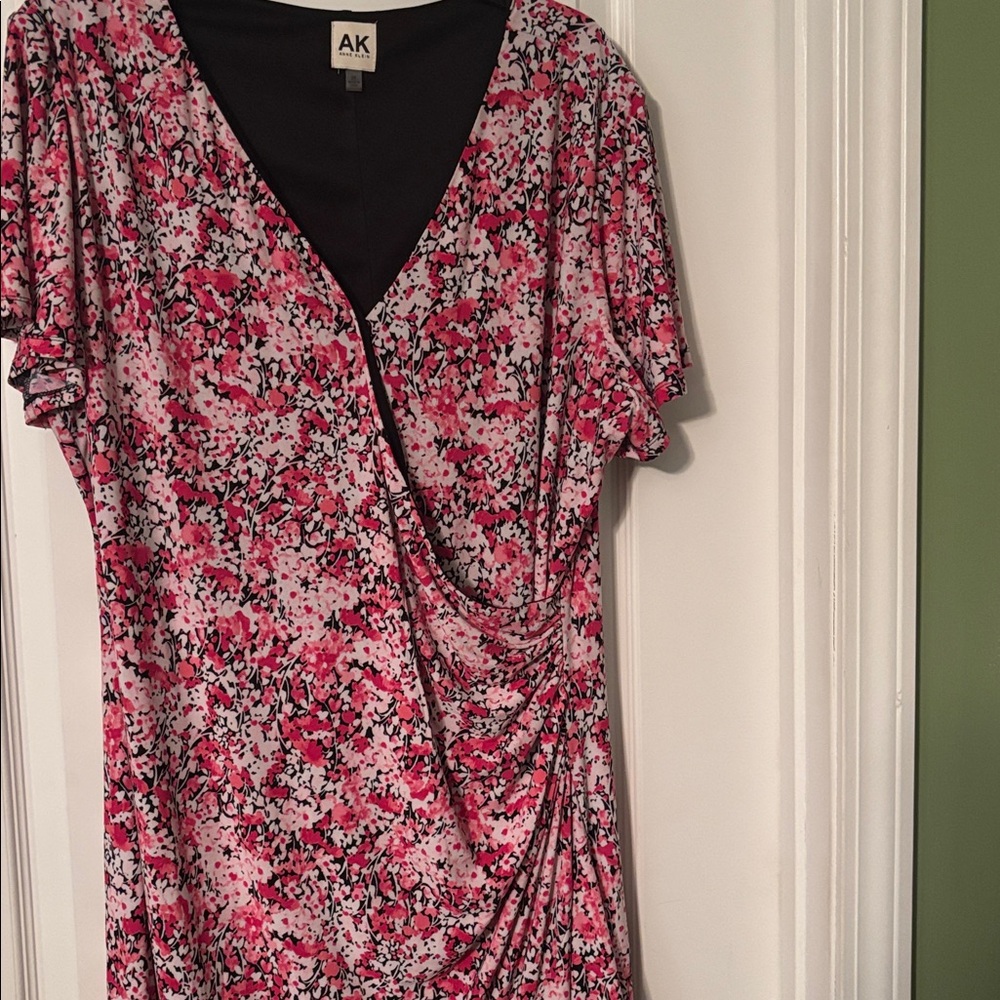 Anne Klein Pink Floral Dress